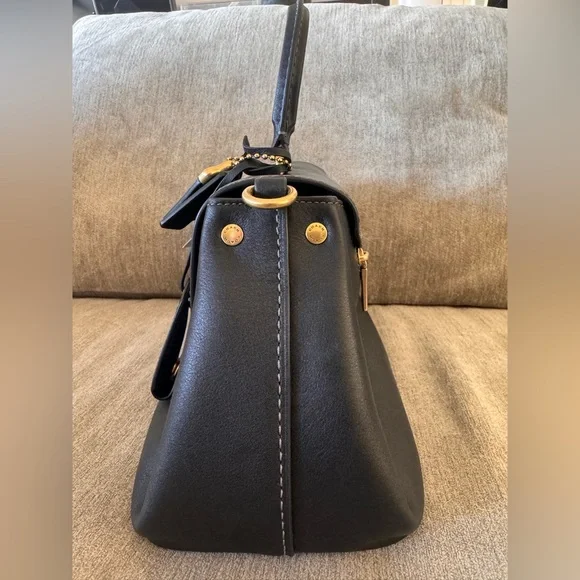 Coach NWT black slouchy Rogue - Picture 4 of 8